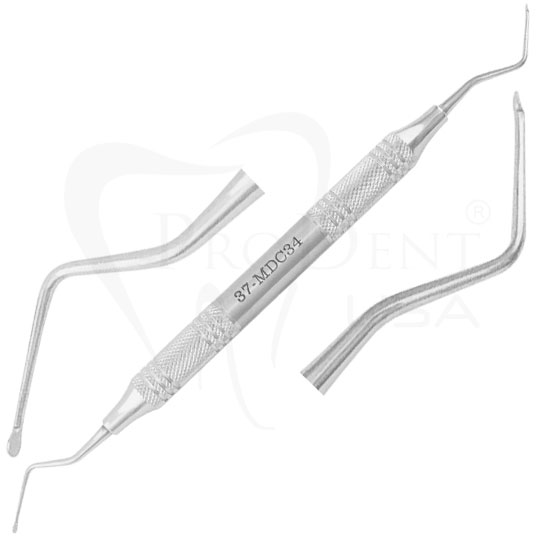 ProDent USA #3/4 O'Hehir Debridement Periodontal Curette. For use on mesial/distal surfaces