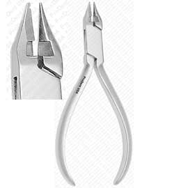 ProDent USA Light Wire Plier With Cutter With 1 Groove For Wire Round .012-.020 Rect .012X.028