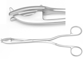 ProDent USA Sterilizer Forceps, 3 Prong, 8". Forceps made with quality stainless steel