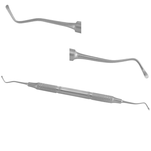 ProDent USA #31W double end excavator with stainless steel standard handle