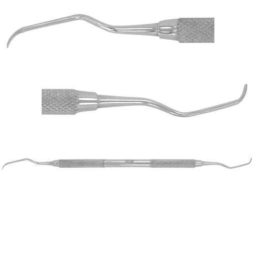 ProDent USA #2 double end Goldman-Fox scaler with regular handle