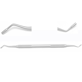 ProDent USA #3 Oregon amalgam plugger with stainless steel round handle