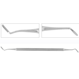 ProDent USA #4/5 Gregg double end plastic filling instrument with regular handle