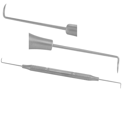 ProDent USA #3 Double End Explorer with a stainless steel standard handle
