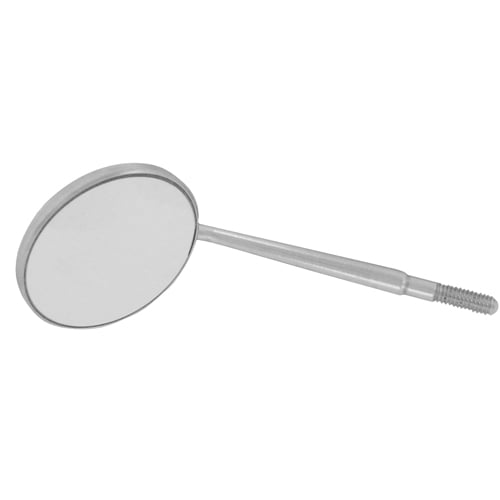 ProDent USA #4 Mirror Cone Socket Front Surface, Stainless Steel, Box of 12 Mirrors. **Compatible