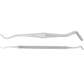 ProDent USA Band pusher, square with Curved Director V type on other end