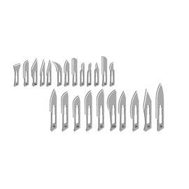 ProDent USA #15 Stainless Steel Scalpel Blade, Sterile, 100/Pk