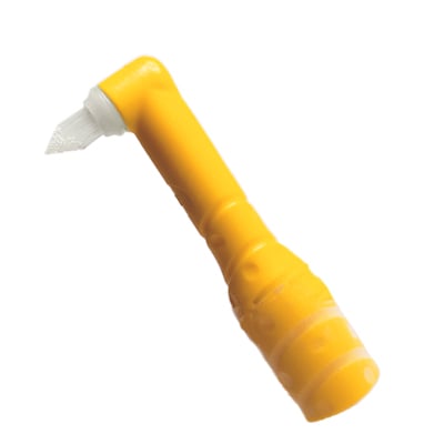 Dinky Tapered Brush - Mini Head Prophy Angle 100/Pk. Mini head provides better access and is ideal
