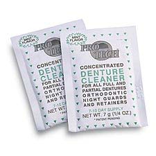 ProTech Prosthetic Cleaner - Economy Size. Revitalizes all removable dentures and appliances