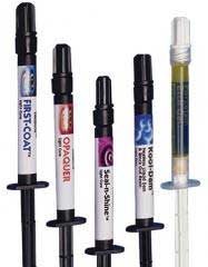 Embrace Restoration and PFM Repair Kit. Complete Kit Contains: 1 - 1.2 mL Syringe of Each