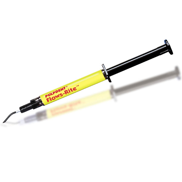 Flows-Rite Fusion shade, 4 - 1.5 Gm. Syringes and 20 Tips. Multipurpose Flowable Composite &