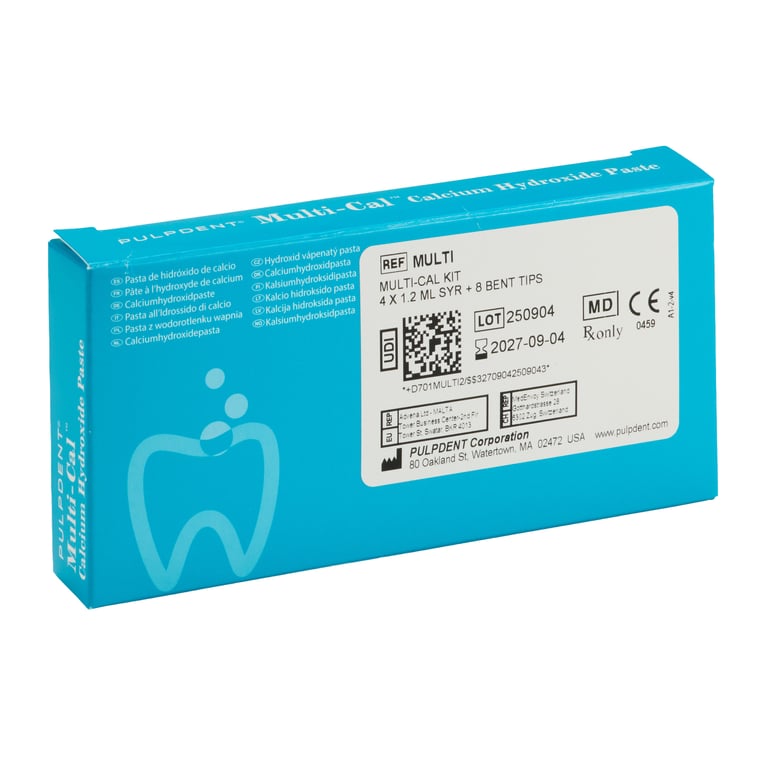 Multi-Cal Kit: 4 - 1.2 mL Syringes and 8 Applicat