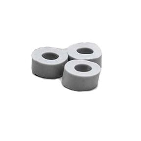 Pulpdent Gray Silicone Color Code Instrument Rings 50/Bx. Standard size: 1/8" ID X 1/8" wide