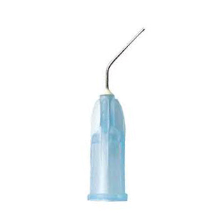 Pulpdent 25 ga x 1/2" Pre-Bent Dispenser Tips, Light Blue 100/Pk. Use with Etch-Rite, Etch-All