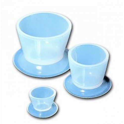 Pulpdent medium (30cc) non-stick silicone mini-bowls, package of 2 mini-bowls