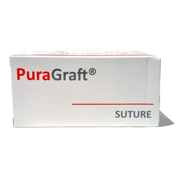 PuraGraft Suture 3-0 Chromic Gut C-6 Needle, 18" 