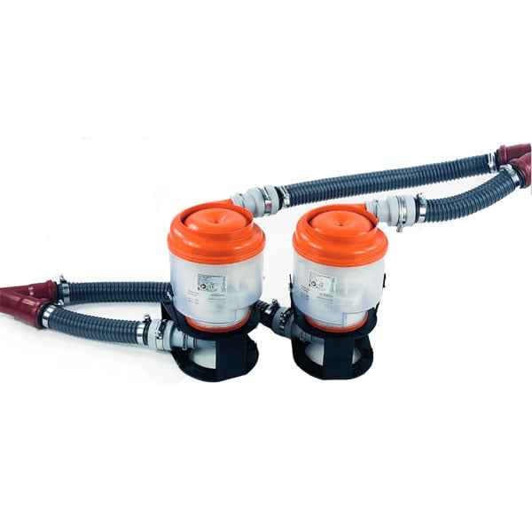 PureWay ECO II + ECO II + Amalgam Separator (Tandem). High Volume supports 10-20 Chairs. Includes