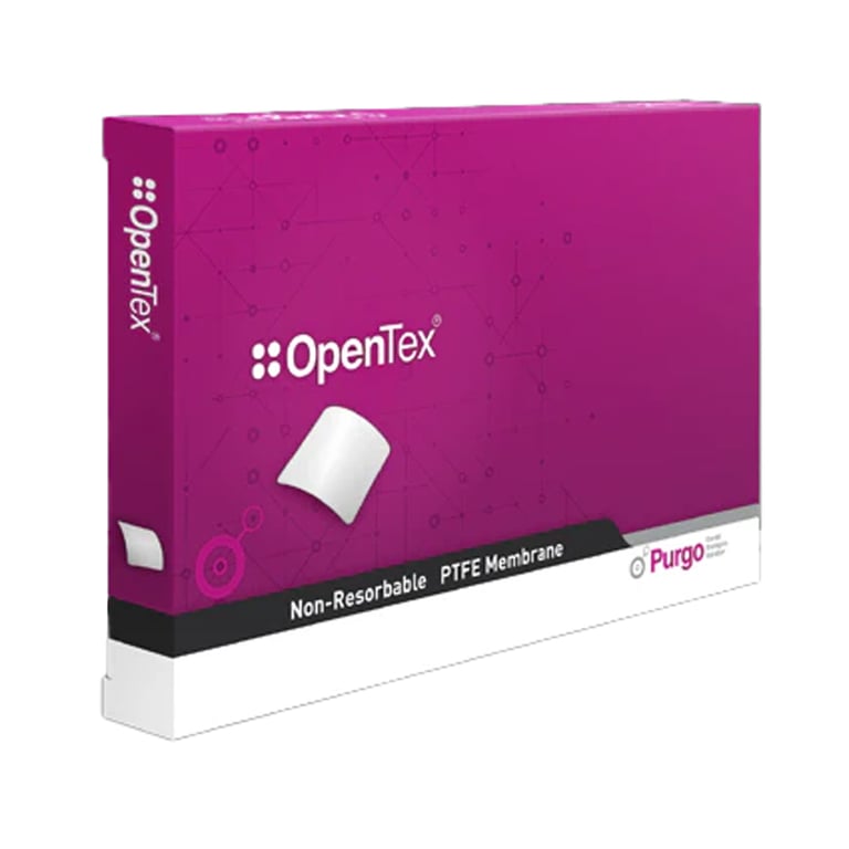 OpenTex Non-Resorbable PTFE Membrane, 24mm x 30mm, 5/Pk. Offers a biologically inert and highly
