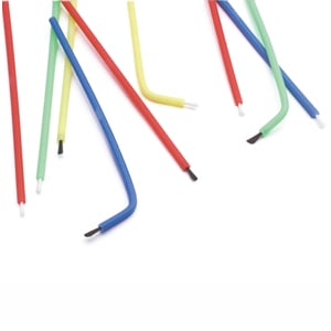 Quala Bendable applicator brush with regular (black) filament tip, assorted color (204002)