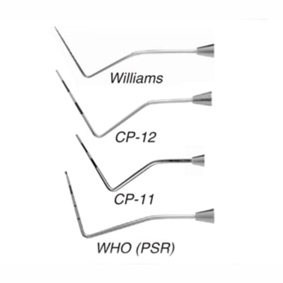 Quala CP-12 color-coded single end probe (3-6-9-1