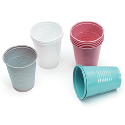 Quala White 5 oz. Plastic Cups, Case of 1000
