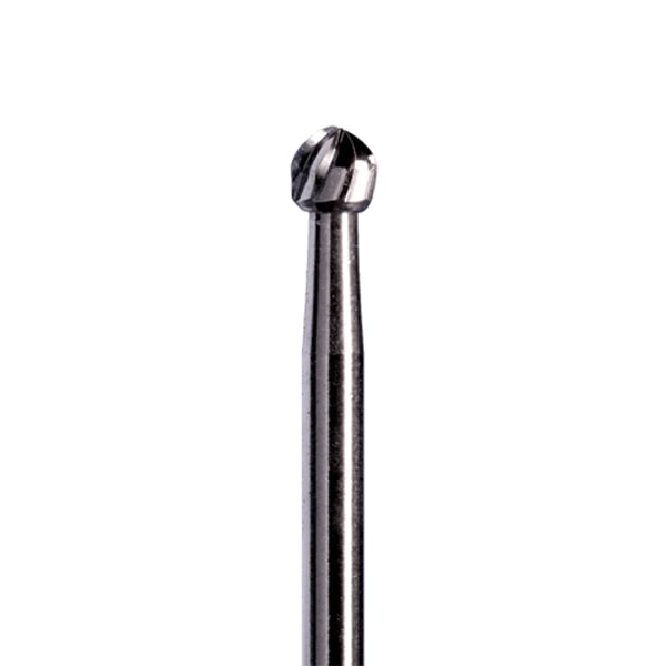 Quala FG #8 Round Carbide Bur, Package of 10