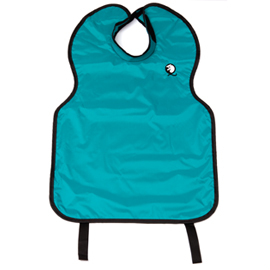 Quala Adult (24" x 26") Apron, Lead-Free, Front Bib Style, Without Collar, 0.25 mm Lead Equiv