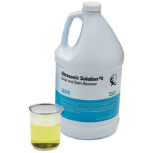 Quala Tartar and Stain Remover - 1 gallon, ready to use. Powerful ultrasonic detergent removes