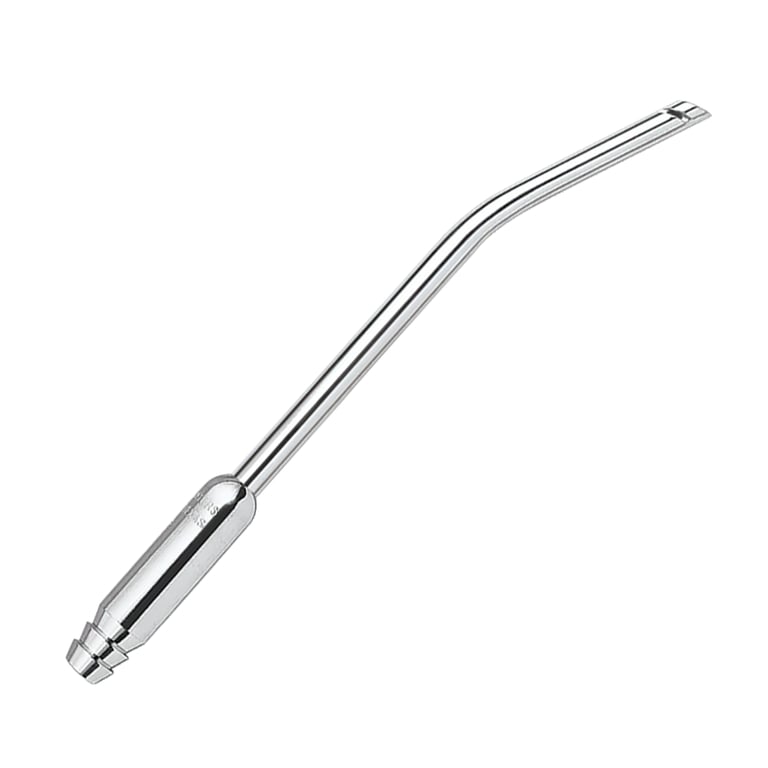 Quality Aspirators Quality 6.5" Stainless Steel Aspirator Tip, 1/Pk. High volume aspirator tip