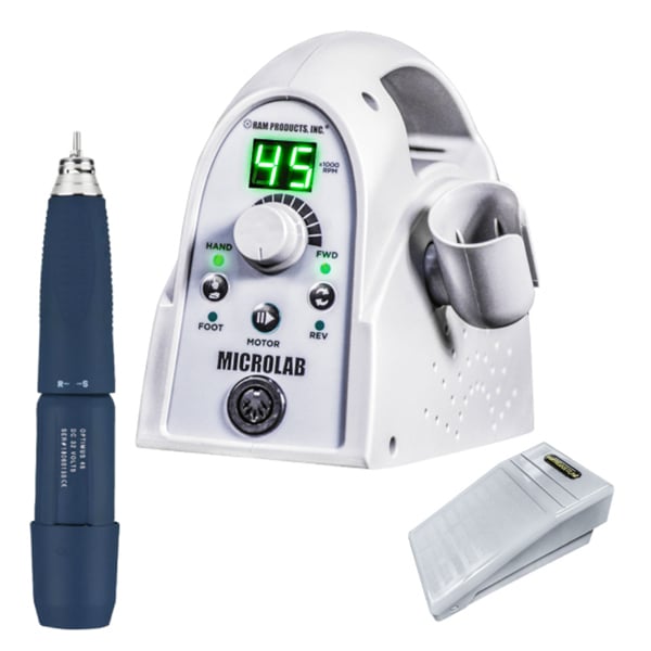 Microlab Digital 450 Optimus Set B with Handpiece, Variable Pedal. Includes Digital 450 control