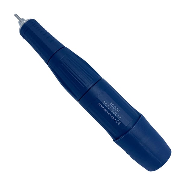 RAM Twist Type Release, 3/32", 45000 RPM Handpiece. Includes 6 foot coiled cord. Multi-chuck