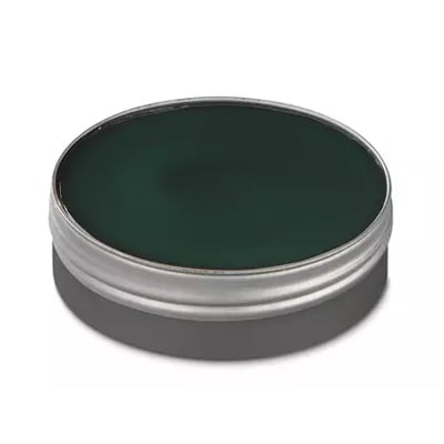 GEO Crowax, Modeling Wax, Green-Transparent, Medium Hard, 80g/Tin. Use with a naked flame