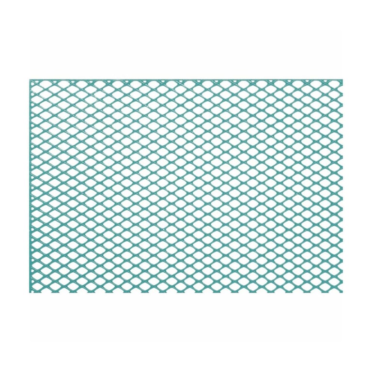 Renfert GEO Retention Grid, Diagonal, Turquoise, 70 x 70 mm, 20/Pk. Prefabricated wax retention