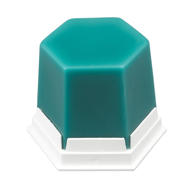 Renfert GEO Classic Modeling Wax, Mint-Transparent, 75g, 1/Pk. This wax combines hard modeling