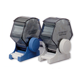 IC Roll Dispensers Cotton Roll Dispenser - Blue. May be Sterilized by Steam or Gas, Compatible