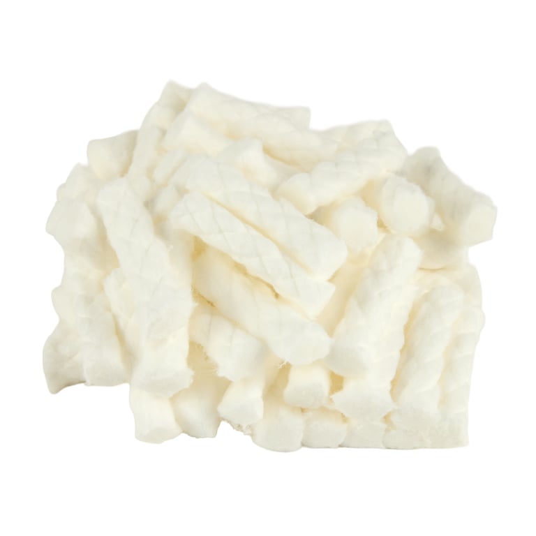 Richmond Cotton Rolls 1-1/2" 2000/Bx Braided. Medium diameter (3/8") Non-Sterile. Rolls are