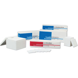 SteriPocket 2" x 2" sterile cotton filled sponges 600/Bx. Individual packets of 2 sponges