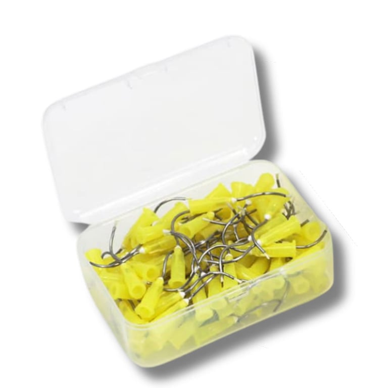 MiFlo Pre-bent Needle Delivery Tips with Brush Pa