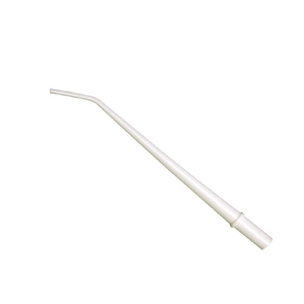 RMH3 Dental 1/8" Diameter Surgical Aspirator Tips, White. Package of 25