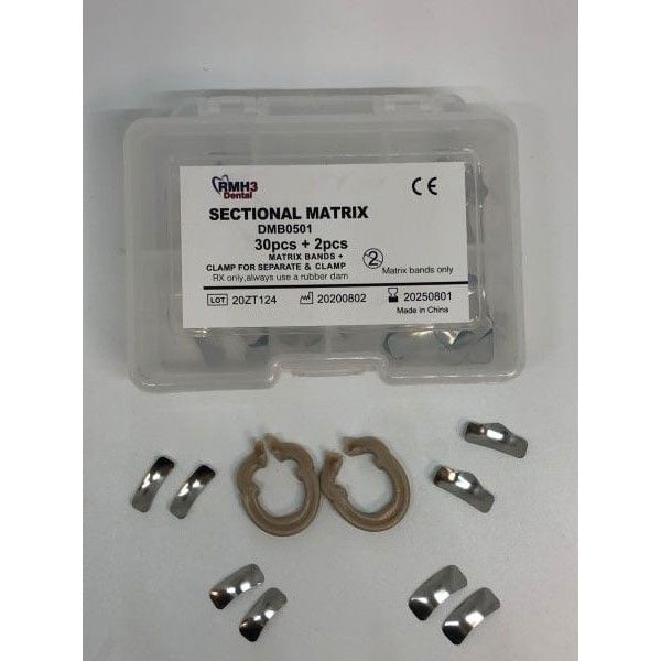 RMH3 Dental Sectional Matrix System 32pc Kit. Includes Matrix Bands and