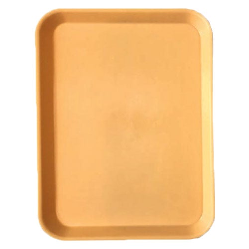 RMH3 Dental Plastic Set-up Tray Yellow, 13 1/3" L x 9 3/5" W, 1/Pk