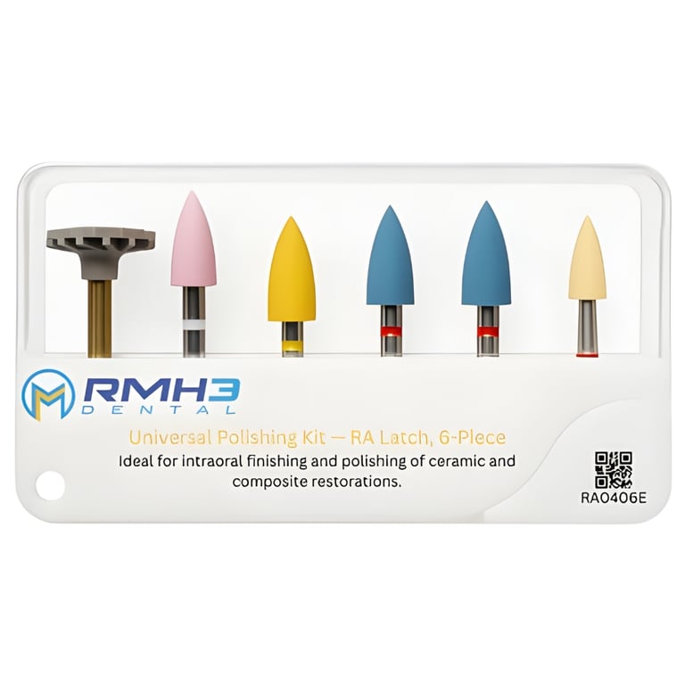 RMH3 Dental 6-Piece Universal Polishing Kit, 1/Pk