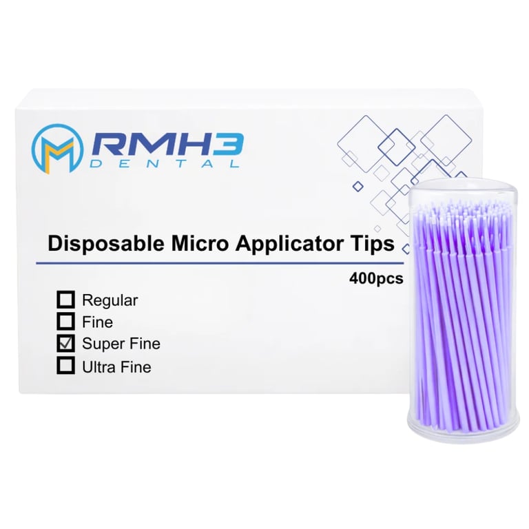 RMH3 Dental Disposable Micro Applicator, 1.5mm, S