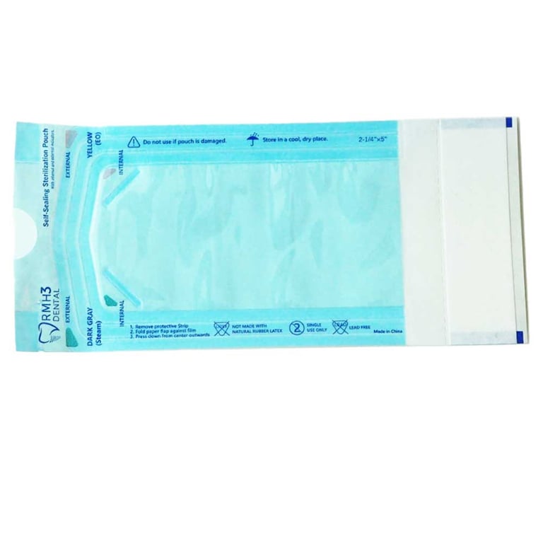 RMH3 Dental 2.25" x 5" Self-Sealing Sterilization