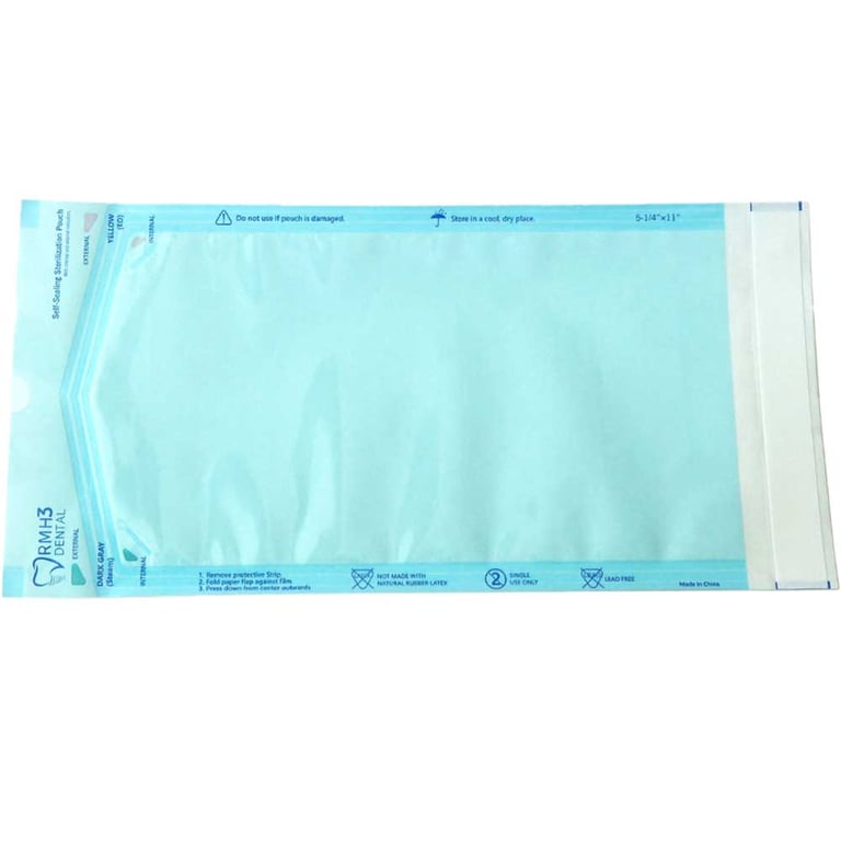 RMH3 Dental 5.25" x 11" Self-Sealing Sterilizatio