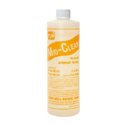Mid-Clean Sterilizer Cleaner, 16 oz Bottle. Multi-purpose, slightly alkaline, mild solution