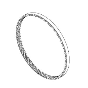 RPI Drive Belt for GXP GENDEX Dental Film & X-Ray Processors. 190XL025 Power Grip Timing Belt