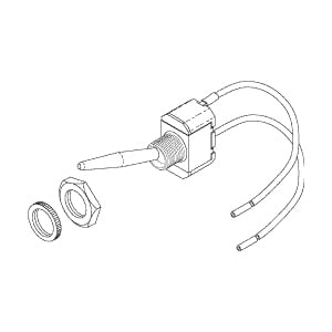 RPI Power Switch Pelton & Crane Dental Exam Lights. Includes a toggle with 1-1/2" bat handle, 15A