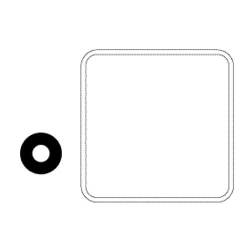 2196様 RPI Door Gasket Blue Silicone for Rectangular 21