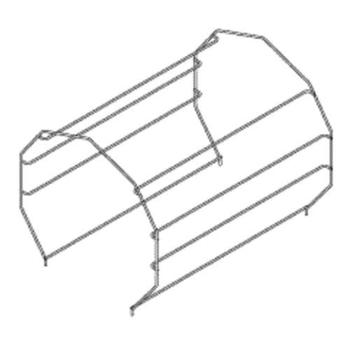 RPI Tray Rack Assembly-Stainless Steel 1/Pk. Fits Midmark Ritter M11 Models: M11-001 thru -019